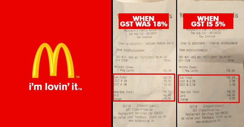 McDonald’s Bill Not Reduced Even After GST Rate Cut. Customers Are Angry RVCJ Media