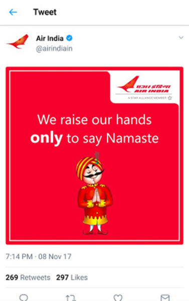 Air India Took An Epic Dig At IndiGo. Crossed All Limits Of Trolling - RVCJ Media