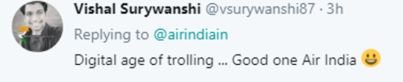 Air India Took An Epic Dig At IndiGo. Crossed All Limits Of Trolling - RVCJ Media