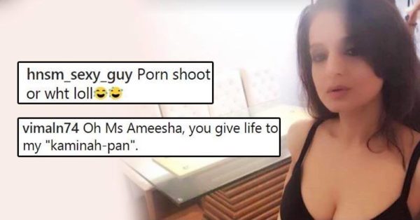 Amisha Patel Porn Seen - Ameesha Slut-Shamed For Her Latest Instagram Post; People Asked Her To Do  Adult Films - RVCJ Media