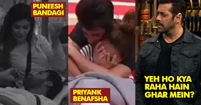 Priyank & Benafsha Are Getting Cozy Under The Blanket Now. A New Low In Bigg Boss 11 RVCJ Media