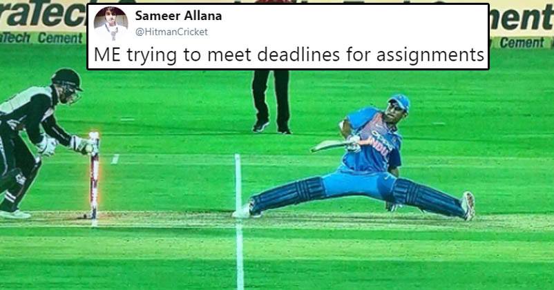 Twitter Trolled Dhoni For Playing Slowly Yesterday. Some Said He Should Retire RVCJ Media