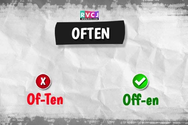 16 Most Commonly Used English Words That You Have Been Pronouncing Wrong All This While - RVCJ Media
