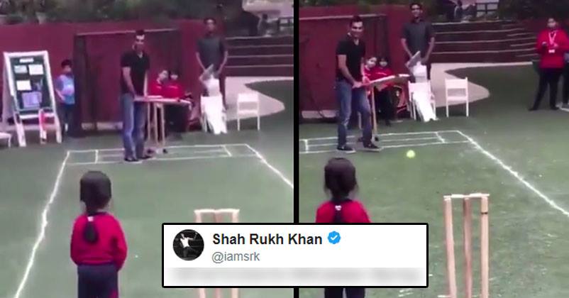 Gambhir’s Daughter Bowled To Him & SRK Was Impressed. This Is What He Tweeted To Him RVCJ Media