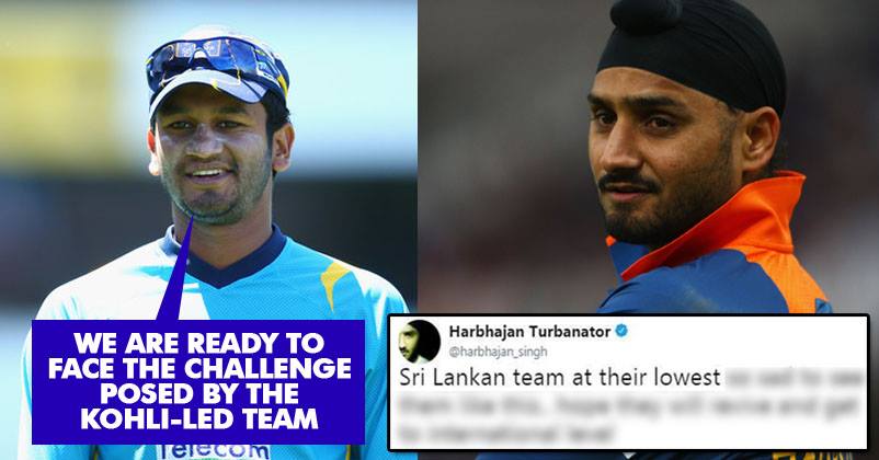 Harbhajan Singh Trolled Sri Lankan Team On Twitter. Deleted The Tweet Later RVCJ Media