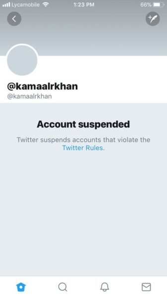 KRK Is Back On Twitter. He Has Targeted The 3 Khans For His Account’s Suspension RVCJ Media