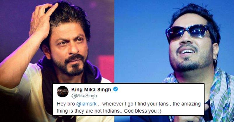 Mika Introduced King Khan To A Crazy Fan. SRK Had The Best & Subtle Reply To It RVCJ Media
