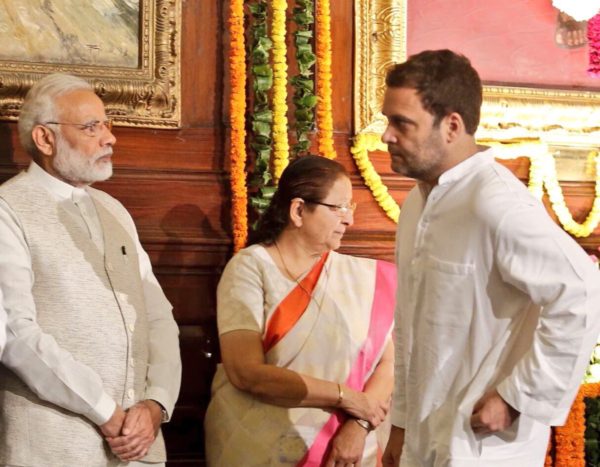 Modi & Rahul Gandhi's Stare Went Viral. Twitter Came Up With Hilarious Captions - RVCJ Media
