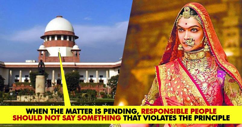 Supreme Court Supported Padmavati & Warned Leaders Not To Comment Until Censor Board Acts RVCJ Media