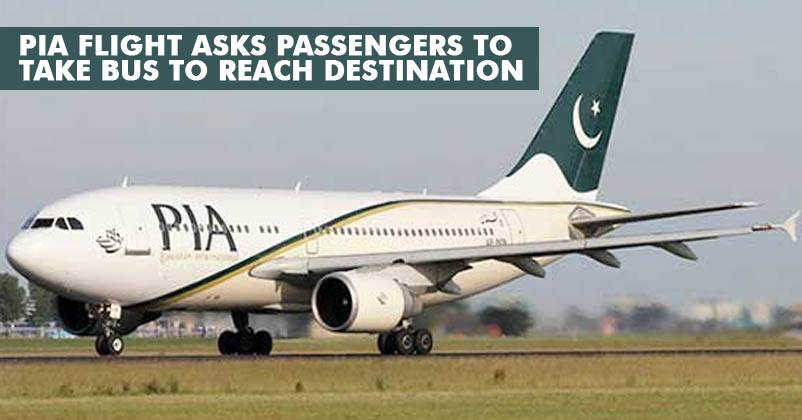 Pakistan International Airlines Leaves Passengers Midway, Asks To Take Bus Instead RVCJ Media