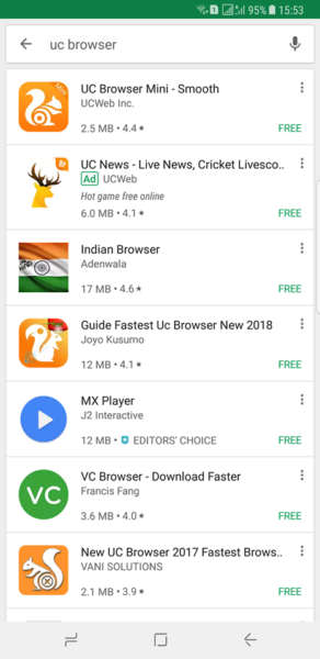 UC Browser Has Disappeared From Google Playstore. Here's All You Need To Know About It RVCJ Media