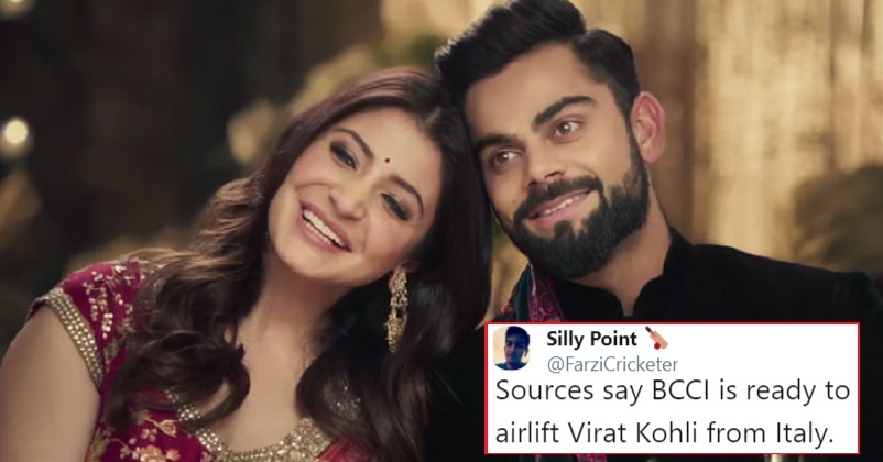 Twitter Wants Virat To Cancel His Marriage And Comeback After Indian Batsmen Fail To Perform RVCJ Media