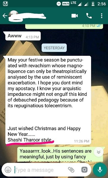 Person Tried To Imitate Shashi Tharoor & Used His Style, Got An Epic Reply From Him - RVCJ Media