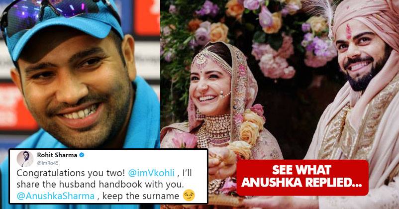Rohit Asked Anushka To Keep Same Surname & Not Change It To “Kohli”. Even Anushka Replied RVCJ Media