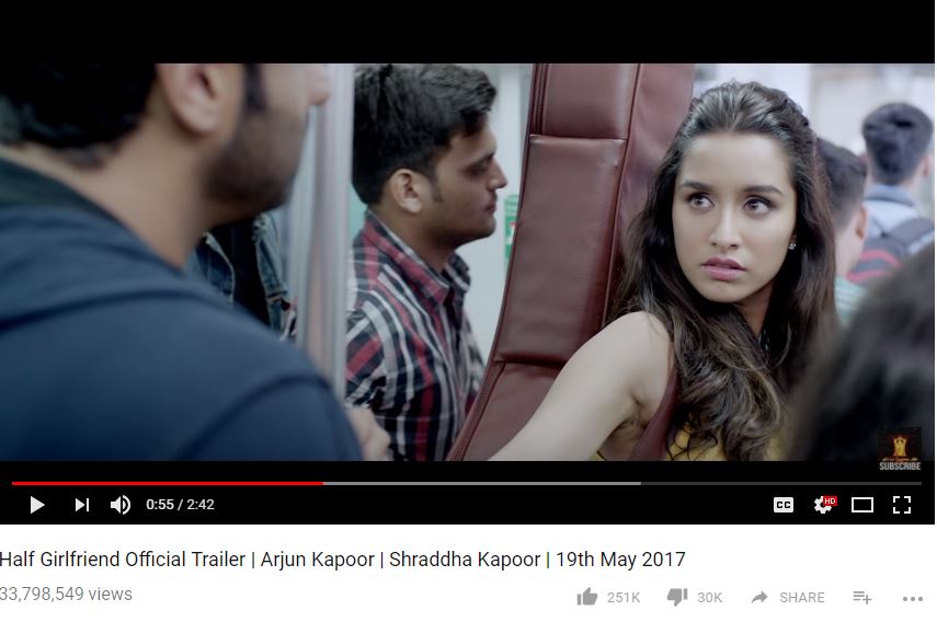 10 Bollywood Movie Trailers With Maximum Views On Youtube This Year 8 10 Bollywood Movie Trailers With Maximum Views On YouTube This Year - RVCJ Media