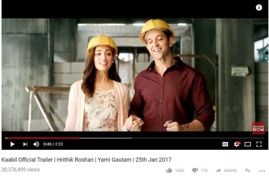 10 Bollywood Movie Trailers With Maximum Views On Youtube This Year 11 10 Bollywood Movie Trailers With Maximum Views On YouTube This Year - RVCJ Media