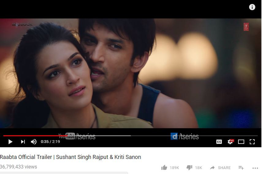 10 Bollywood Movie Trailers With Maximum Views On Youtube This Year 7 10 Bollywood Movie Trailers With Maximum Views On YouTube This Year - RVCJ Media