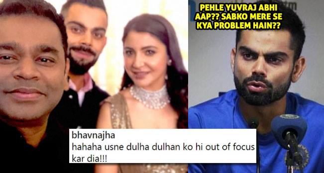 A.R. Rahman Shared A Pic With Virushka But Focus Was On Him. Internet Hilariously Trolled Him RVCJ Media