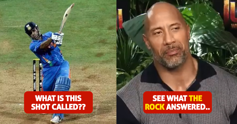 Dwayne Johnson Was Asked To Identify Dhoni’s Signature Shot & His Answer Made Twitter Happy RVCJ Media