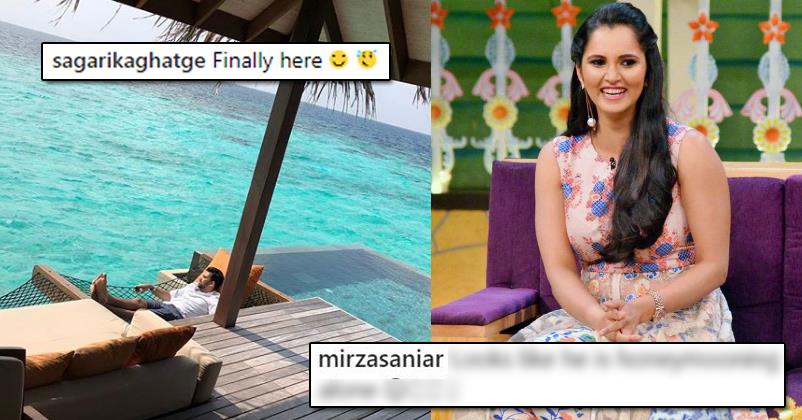 Sagarika Shared Zaheer's Honeymoon Moment. Sania Mirza Trolled Him RVCJ Media
