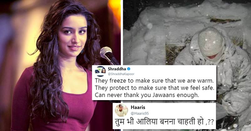Shraddha Kapoor Got Trolled On Twitter For Tweeting Fake Post Of Indian Army RVCJ Media
