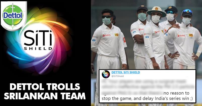 Dettol Trolls Sri Lankan Cricket Board In An Epic Way And Promote Their Brand RVCJ Media