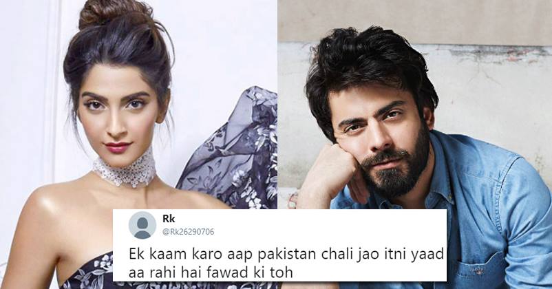Sonam Wished Birthday To Fawad & Twitter Trolled Her. Haters Asked Her To Shift To Pakistan RVCJ Media