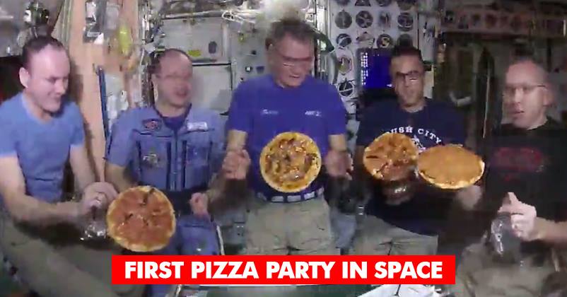 NASA Astronauts Just Had An Amazing Pizza Party In Space. Here's How It Happened RVCJ Media