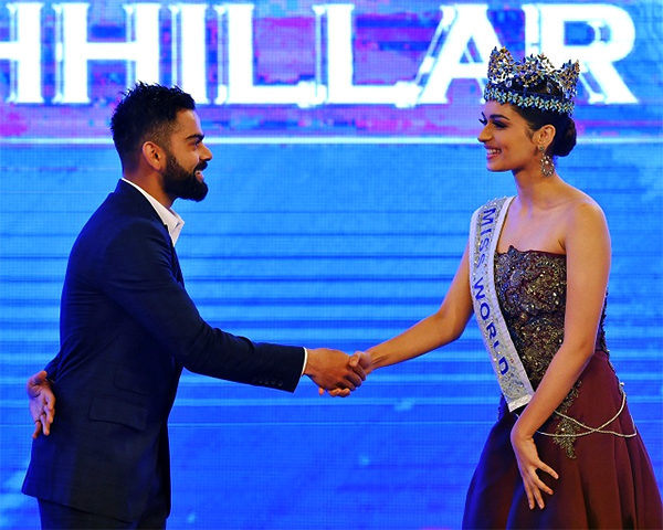 Virat Kohli Gave An Epic Answer To Manushi Chhillar's Question. You'll Love His Reply - RVCJ Media