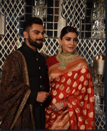 First Pics Of Virushka's Royal Reception Are Out. They Are Looking Beautiful - RVCJ Media