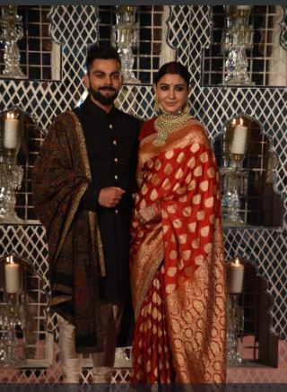 First Pics Of Virushka's Royal Reception Are Out. They Are Looking Beautiful - RVCJ Media