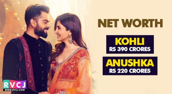 Virat & Anushka's Net Worth Going Sky High After Marriage. It Might Reach 1000 Crores - RVCJ Media