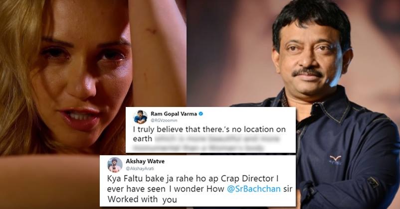 RGV Trolled On Twitter For Promoting His Upcoming Movie By Objectifying Women RVCJ Media