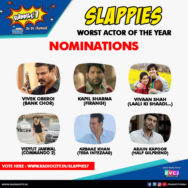 De De Chamaat: Now You Can Pick The Worst Of Bollywood In 2017 And Slap Them - RVCJ Media