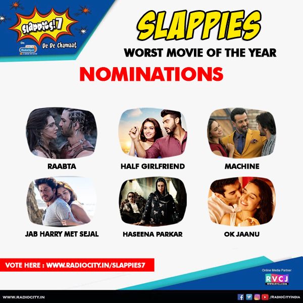 De De Chamaat: Now You Can Pick The Worst Of Bollywood In 2017 And Slap Them - RVCJ Media