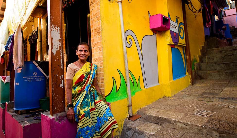 Mumbai'S Asalpha Slum Looks No Less Than A Colourful Italian Village Now. This Is How It Happened 7 Mumbai's Asalpha Slum Looks No Less Than A Colourful Italian Village Now. This Is How It Happened - RVCJ Media