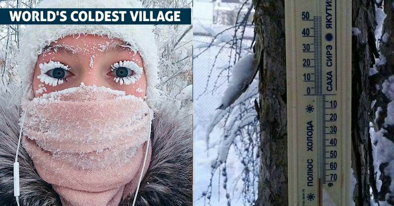 This Is The World's Coldest Village. Temperature Is -62 Degree Celcius & You Can't Miss Pics RVCJ Media