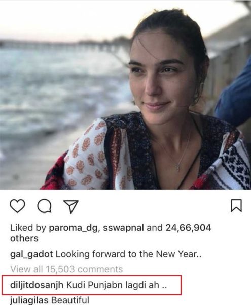 Diljit Commented On Gal Gadot’s Pic &Amp; Said Kylie Is Angry With Him For Calling Gal A Punjaban 3 Diljit Commented On Gal Gadot’s Pic & Said Kylie Is Angry With Him For Calling Gal A Punjaban - RVCJ Media