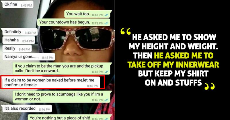 Girl Got A Job Call From A Pervert & Was Asked To Undress On Video Call. Her FB Post Is A Must Read RVCJ Media