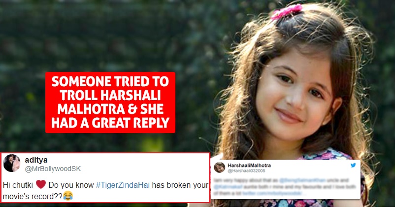Man Trolled Harshaali & Said TZH Broke Bajrangi Bhaijaan’s Record. She Had A Sweet & Smart Reply RVCJ Media