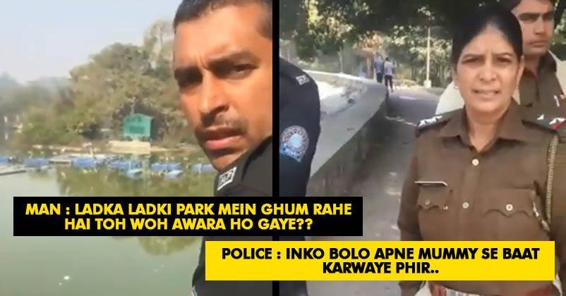 Police Was Harassing A Young Couple. What This Man Did Will Make You Salute Him RVCJ Media