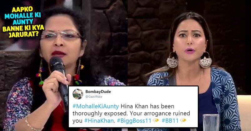 Bigg Boss 11: Journo Called Hina Khan Mohalle Ki Aunty & Twitter Can’t Stop Trolling Her RVCJ Media