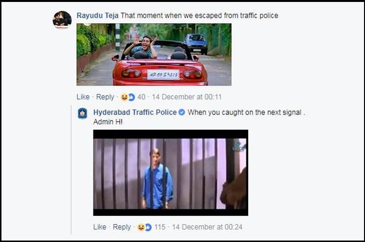 Meet The Man Who Is Making Everyone Laugh On Hyderabad Traffic Police Page. The Admin H RVCJ Media