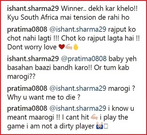 Hater Interrupted Love Talks Of Ishant & His Wife & Trolled Ishant, Got A Perfect Reply From Him RVCJ Media