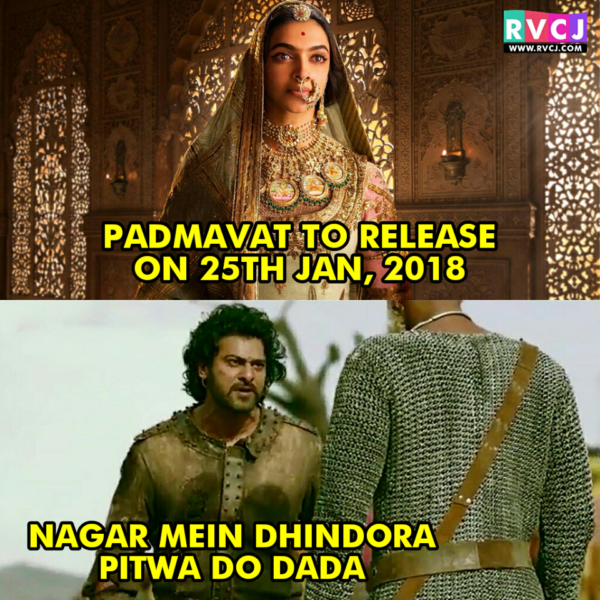 Padmavat's Release Date Announced. To Clash With Padman. Another Big Box Office Clash - RVCJ Media