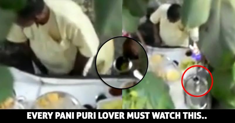 Pani Puri Wala Did Susu In Serving Vessel. Every Pani Puri Lover Should  Watch This Video - RVCJ Media