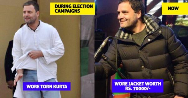 Rahul Gandhi Wore Jacket Worth Rs 70 