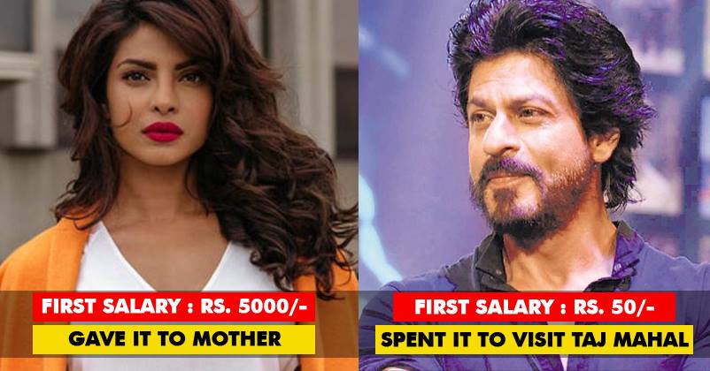 This Is How Your Favorite Bollywood Celebrity Used Their First Salary RVCJ Media