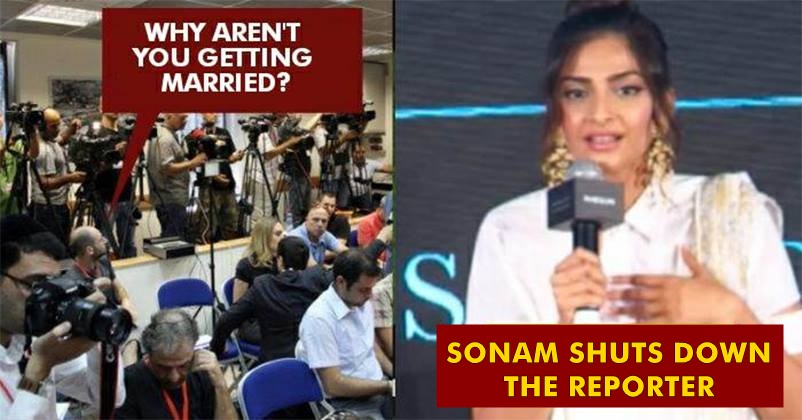 Sonam Kapoor Lashed Out At Journos On Marriage Question, Says Why Don’t They Ask Ranveer Or Ranbir RVCJ Media