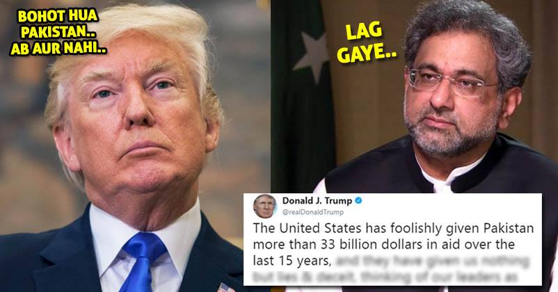 Donald Trump Sends Out A Strong Warning To Pakistan, Says No More RVCJ Media